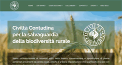 Desktop Screenshot of civiltacontadina.it